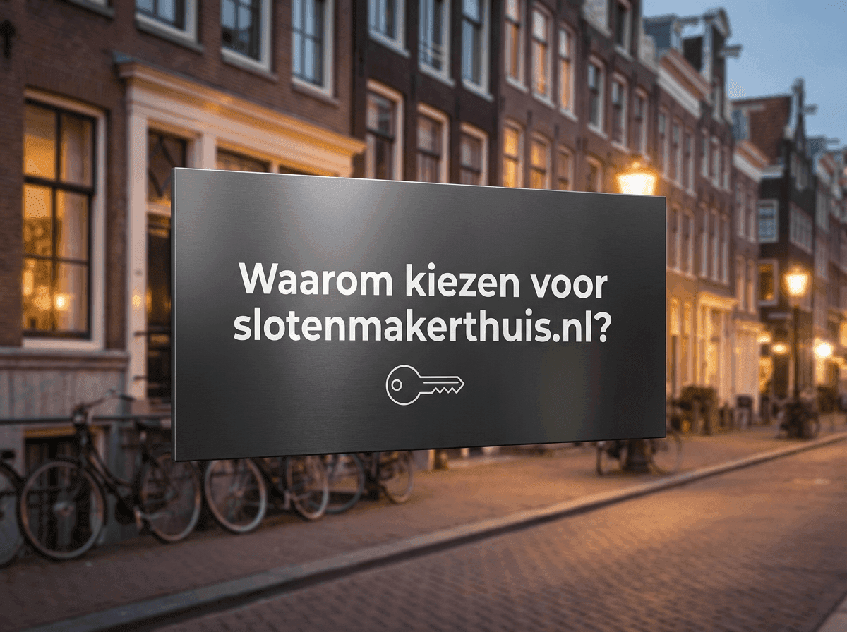 Waarom SlotenmakerThuis in Zwolle - Lokale slotenmaker service